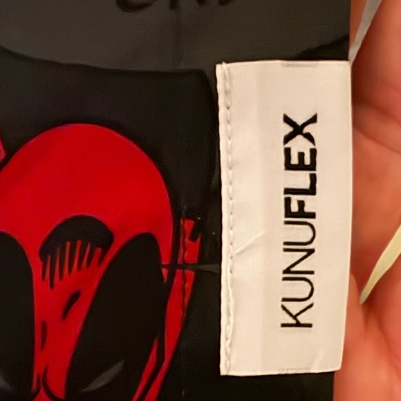 RSVLTS MARVEL DEADPOOL short sleeve collared button down tshirt KunuFLEX - Picture 4 of 4